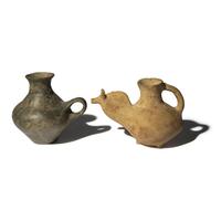Two Near Eastern Terracotta Vessels