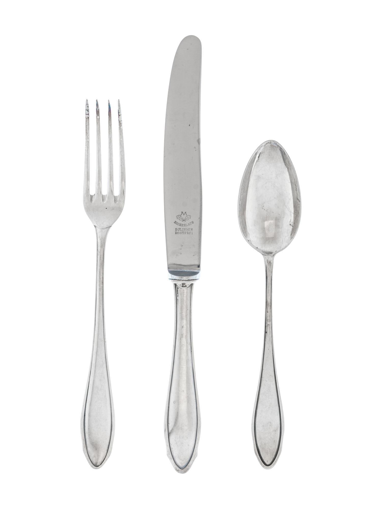 A German Silver Flatware Service