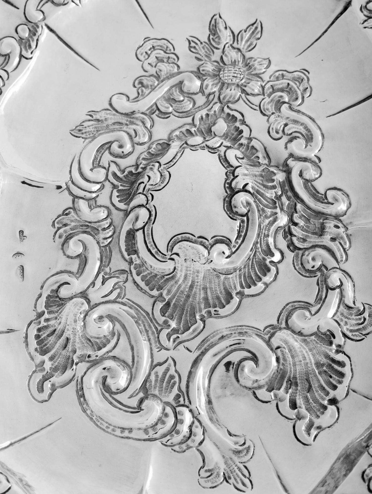 A Guatemalan Silver Presentation Dish