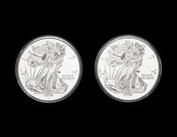 [PRIVATE ISSUE] Two One Pound Silver Proof Rounds