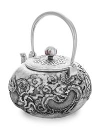 A Japanese Silver Teapot