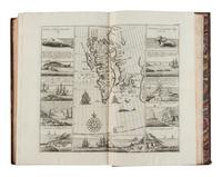 [TRAVEL & EXPLORATION]. CHURCHILL, Awnsham (d. 1728) and John (fl. 1695). A Collection of Voyages and Travels, some now first printed from original manuscripts, others now first published in English . London: Churchill for John Walthoe [&c], 1732.