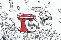 Dough Boys and Untitled (Refrigerator Man)