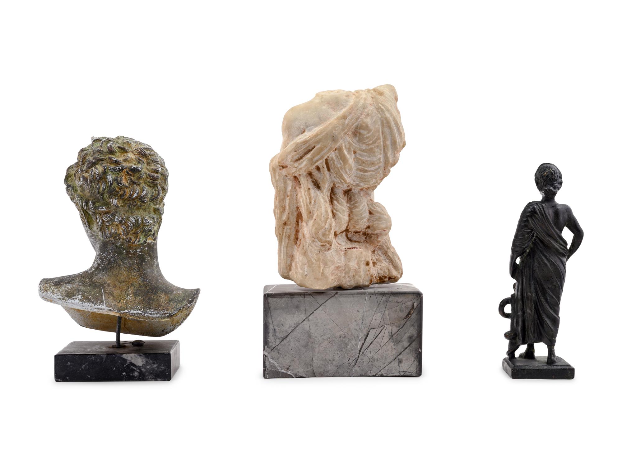 Three Graeco-Roman Style Sculptures
