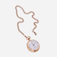 An 18K Yellow Gold Tiffany & Co. Pocket Watch