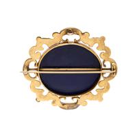 MICROMOSAIC BROOCH