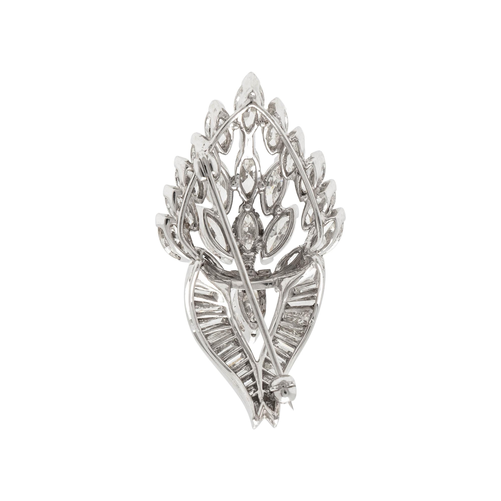CONVERTIBLE DIAMOND BROOCH/NECKLACE
