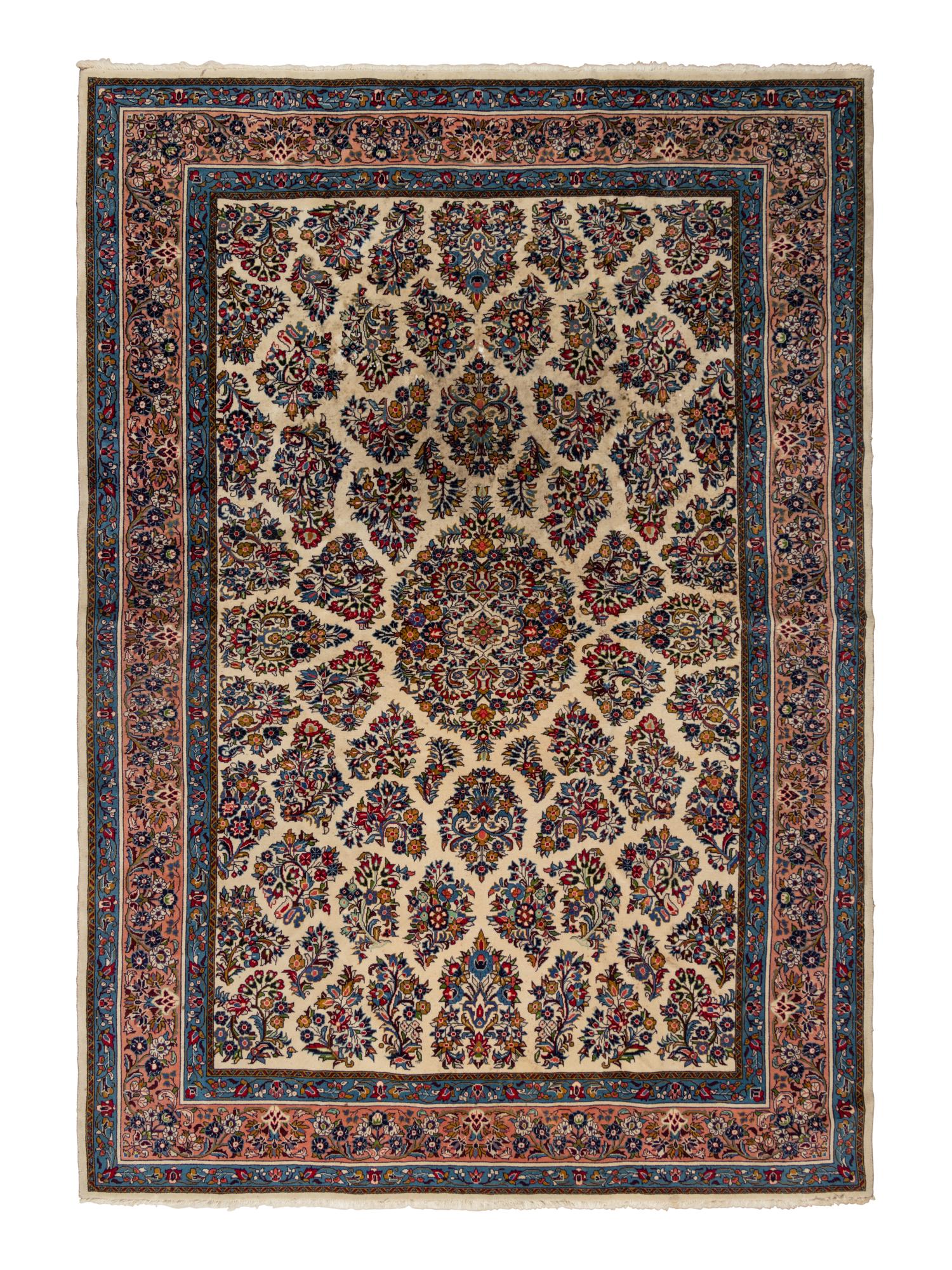 A Sarouk Wool Rug