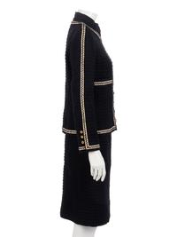 Chanel Black and White Skirt Suit, 1990-2000s