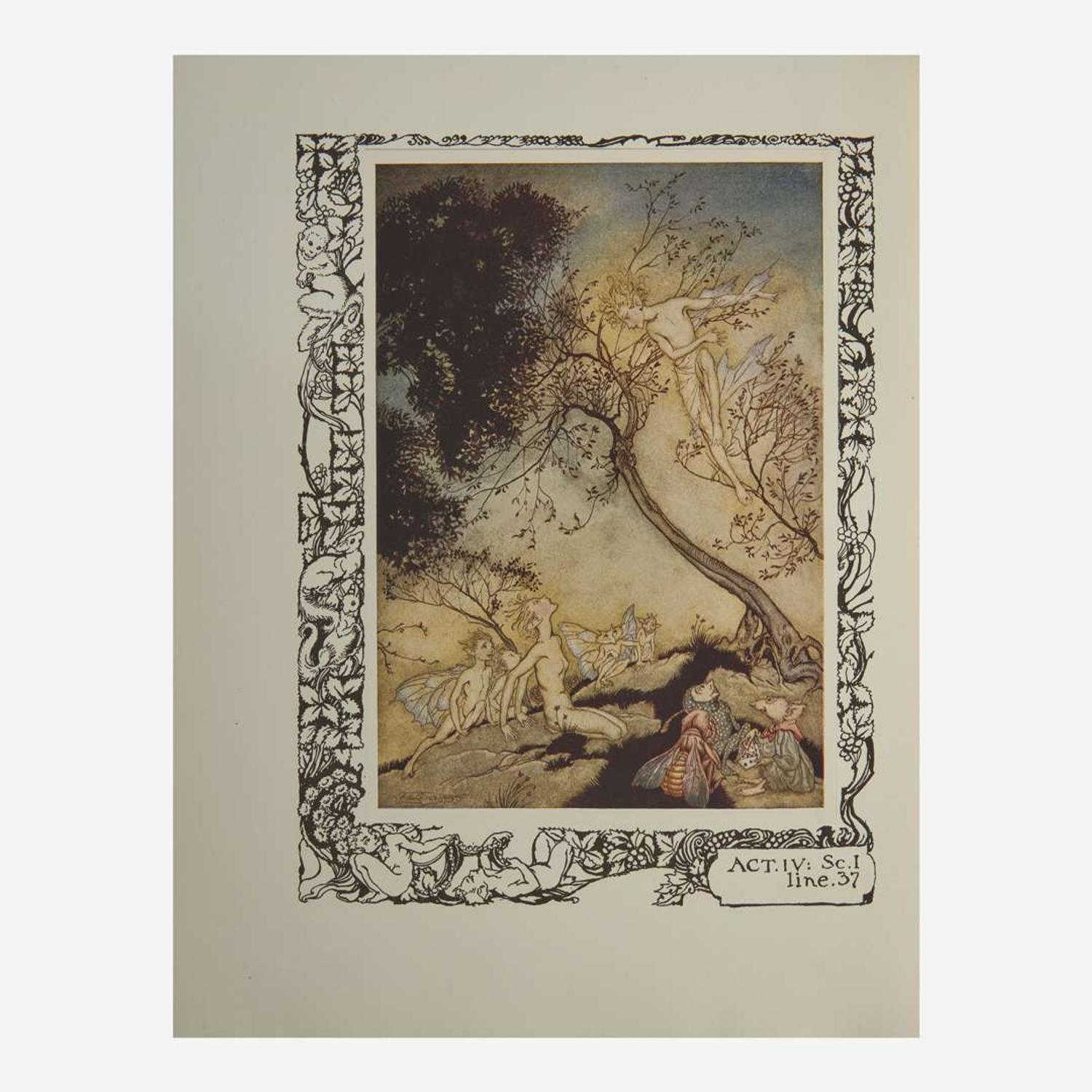 [Children's & Illustrated] [Rackham, Arthur] Shakespeare, William The Tempest