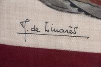 Two Hermès 90cm Silk/Cashmere Scarves