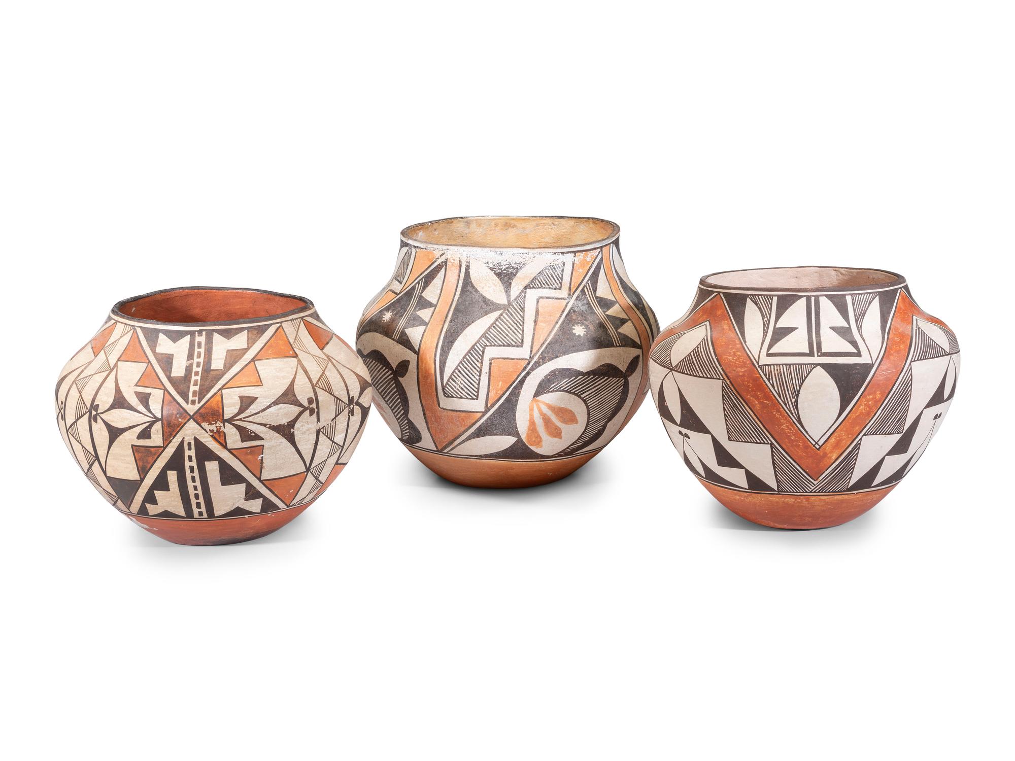 Acoma Polychrome Pottery
