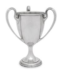 An American Silver Three-Handled Cup