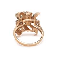 EMERALD AND DIAMOND RING