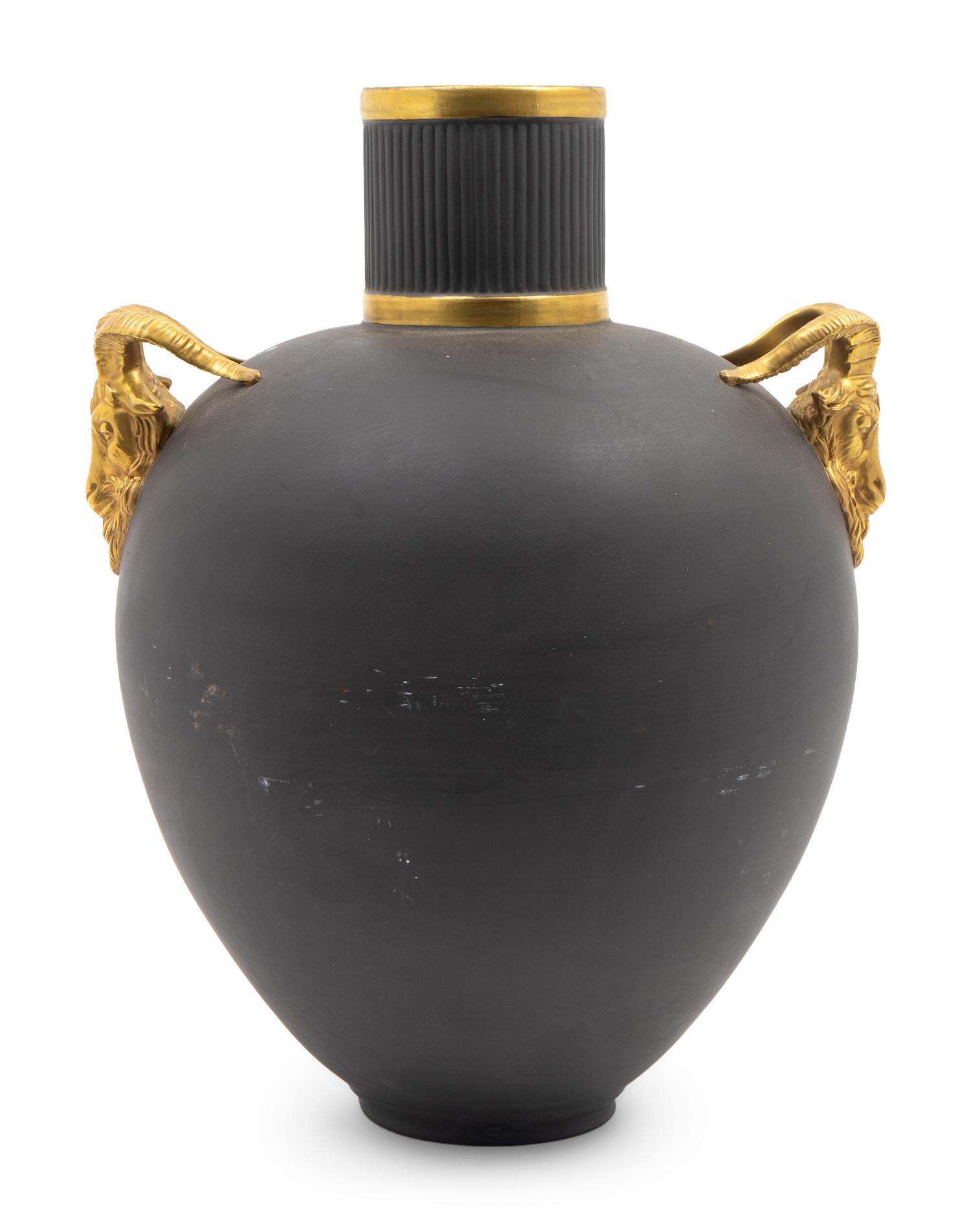 A Dior Two-Handled Ceramic Vase — 20TH CENTURY