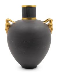 A Dior Two-Handled Ceramic Vase — 20TH CENTURY