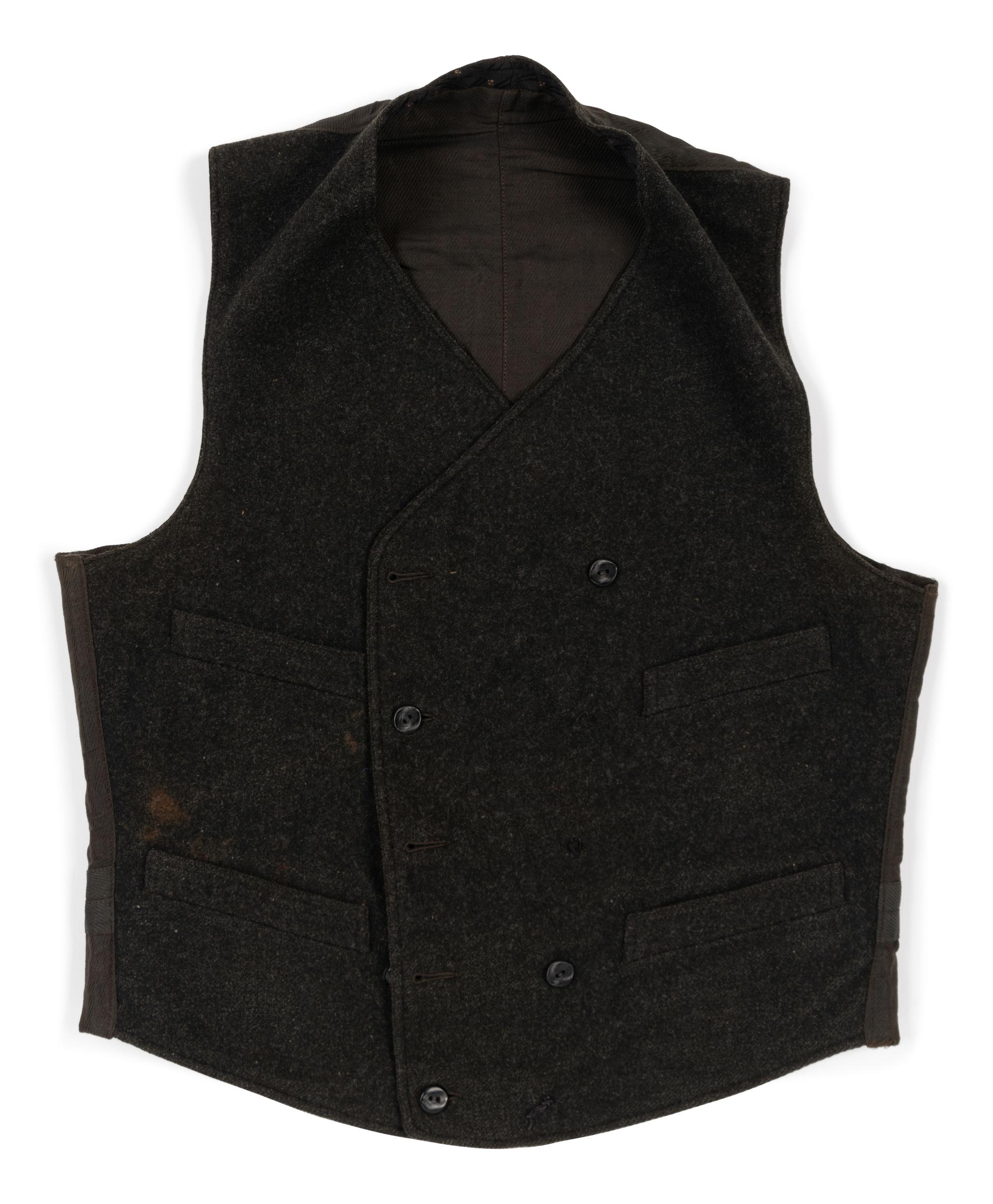 Four Men's 19th Century Waistcoats/Vests, 1850-70