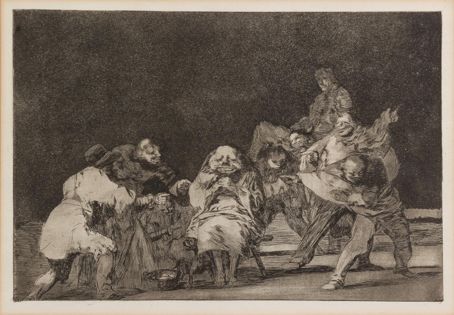 Francisco de Goya, (Spanish, 1746-1828), La lealtad (pl. 17 from Los Proverbios), c. 1816–1824