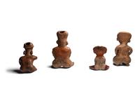 Four Jalisco Terracotta Seated Figures