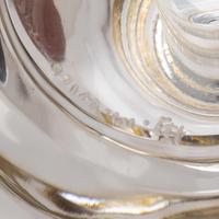 Manfred Wild for the Emil Becker Studio, Rock Crystal, Coral, and Yellow Gold Perfume Bottle