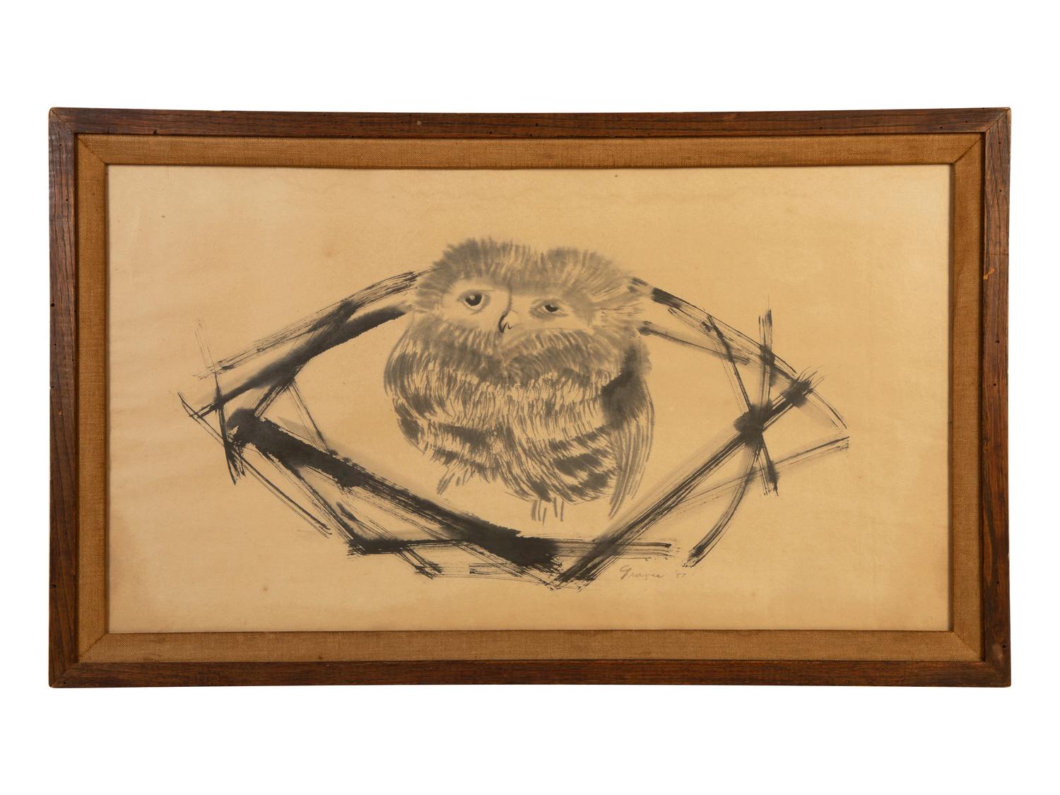 Untitled (Owl) , 1957