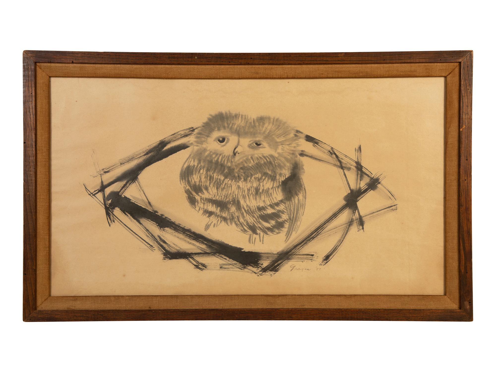 Untitled (Owl) , 1957
