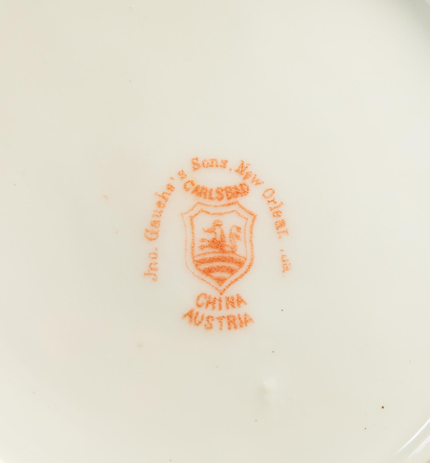 An Austrian Porcelain Tea Service — 20TH CENTURY