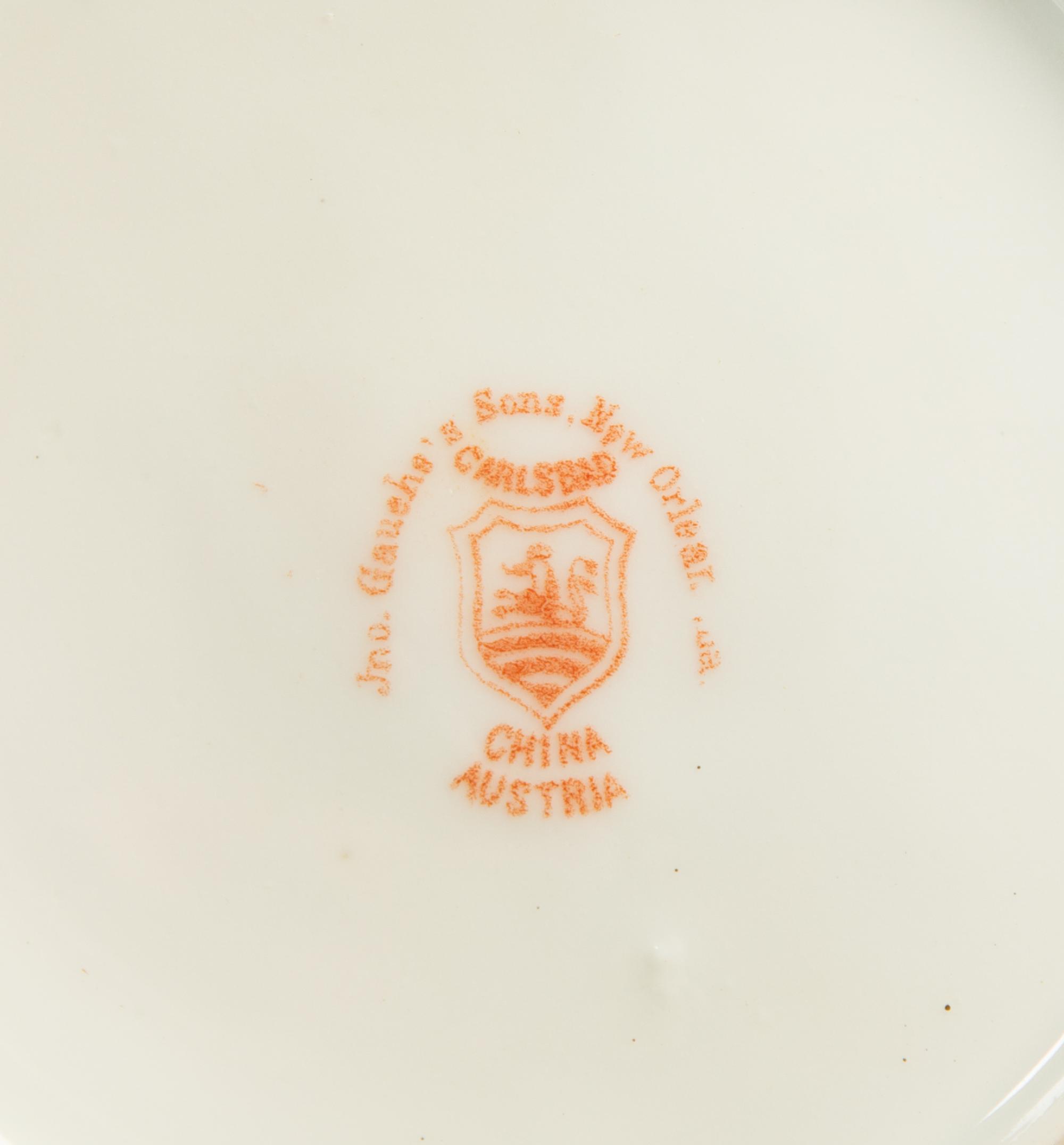 An Austrian Porcelain Tea Service — 20TH CENTURY