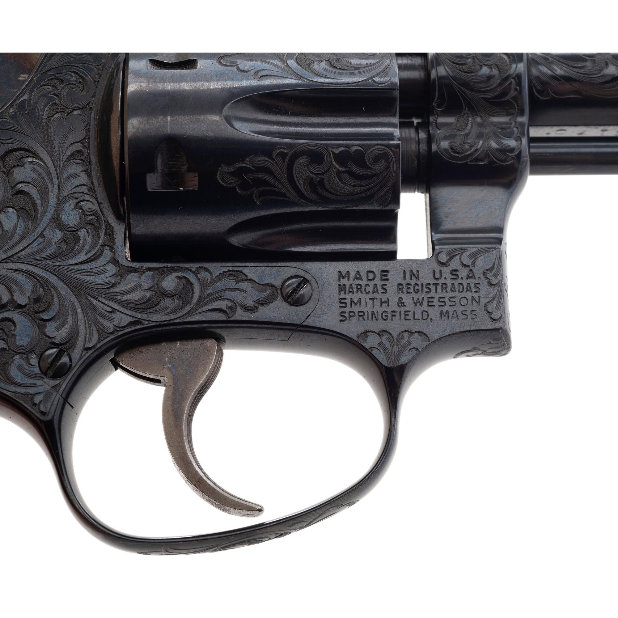 *Smith & Wesson Model 34-1 Class A Engraved in Box