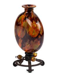 Marbrine Vase Circa 1930
