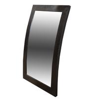 A Small Distortion Mirror 15.25" W x 1.5" D x 23.5" H — Germany, Circa 1920