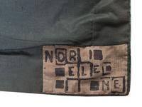 A Norelene Silk and Painted Velvet Textile