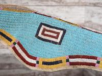 Cheyenne Beaded Buffalo Hide Dress Yoke