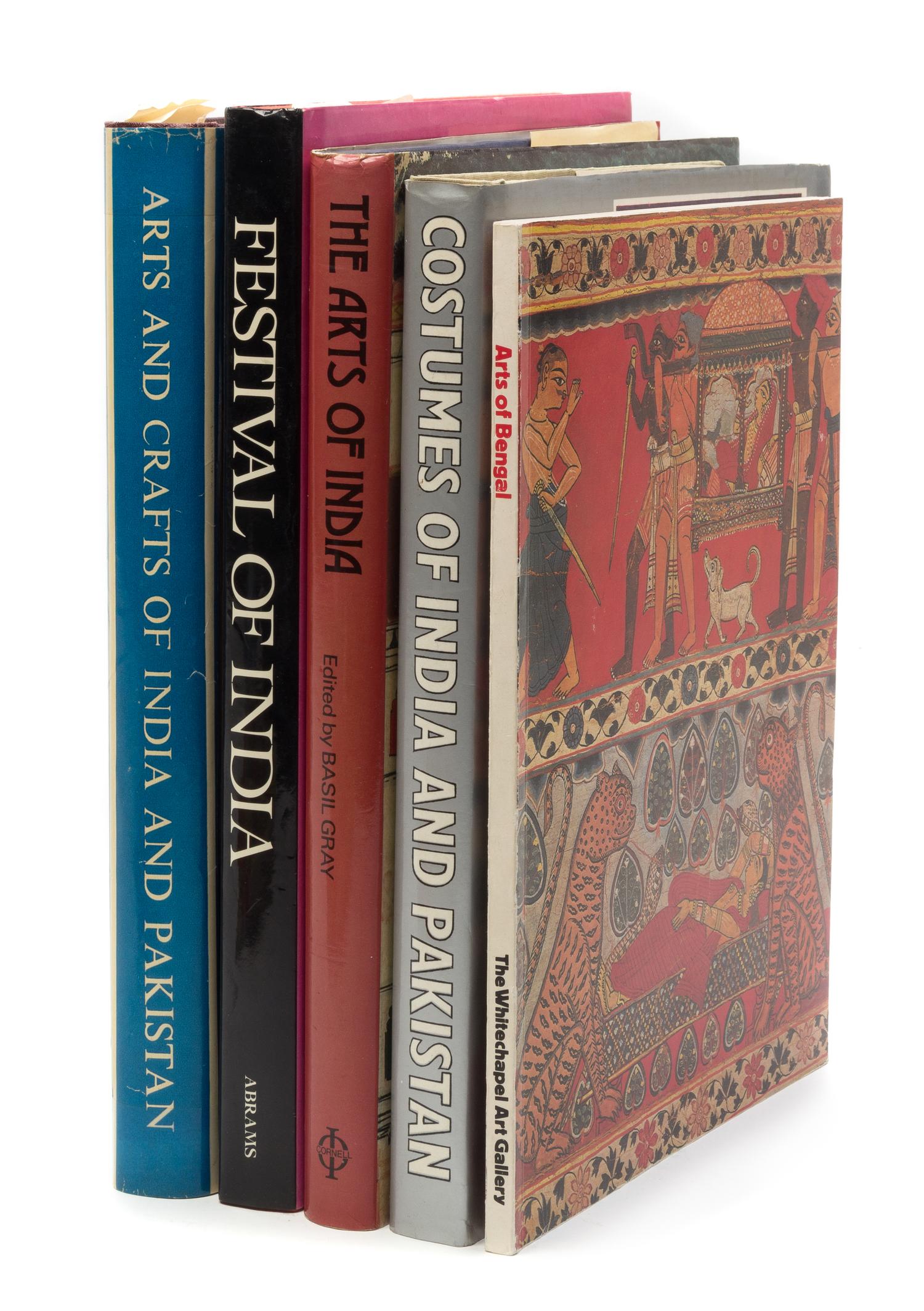 Seven Books Pertaining to Indian and Pakistani Art and Culture