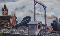 Mark Haesle, (20th century), Northwestern Station, 1949