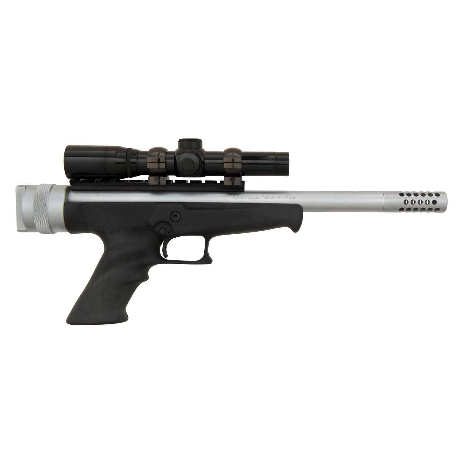 *Magnum Research Lone Eagle Pistol in .30-30 with Burris 2x Scope