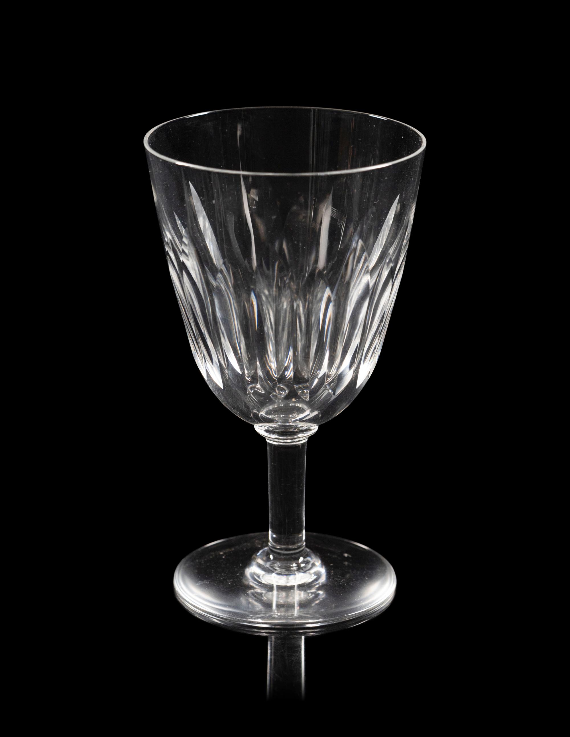 A Collection of Baccarat Stemware
