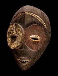 A Pende Wood Mask (Mbuya)