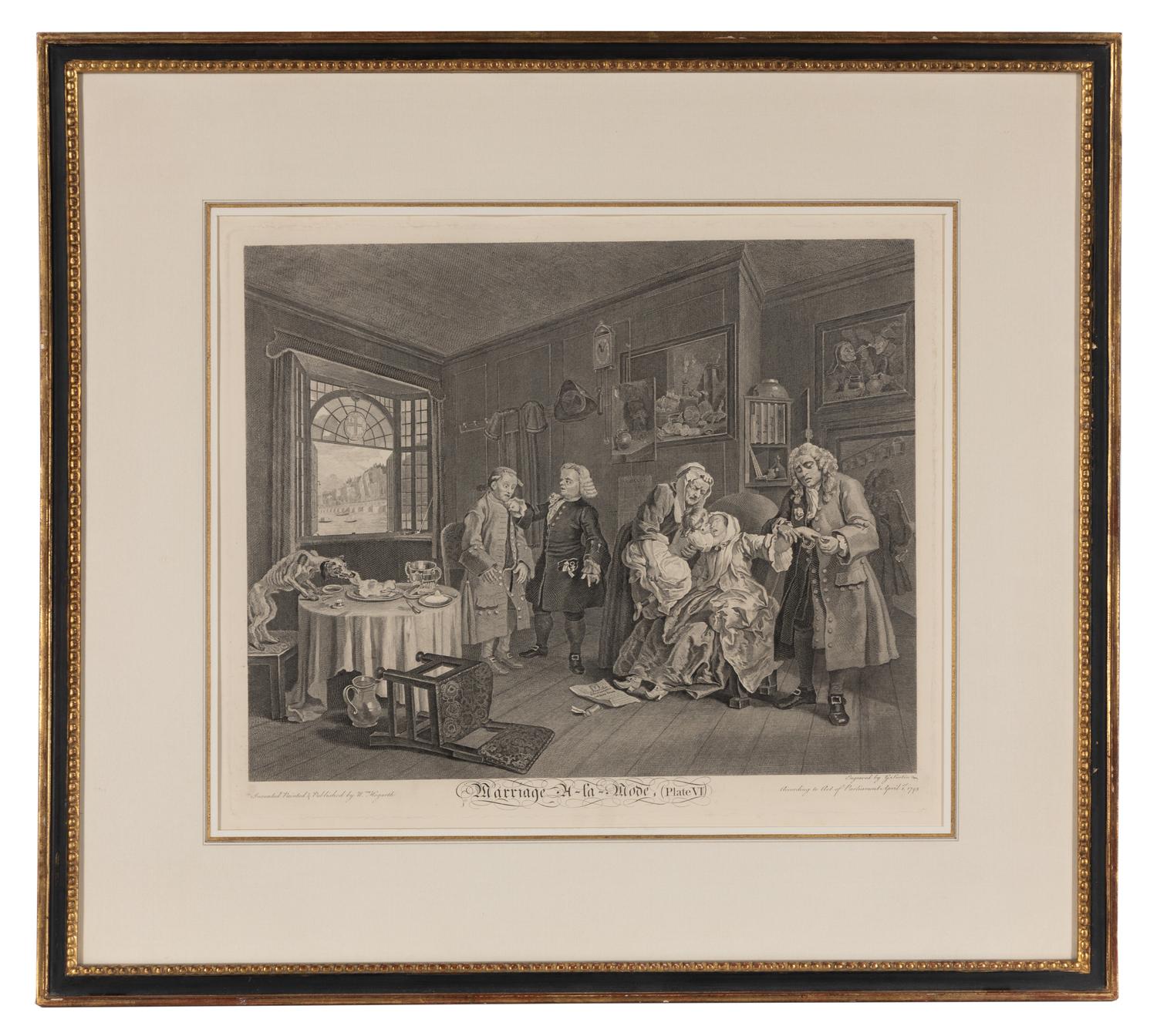 After William Hogarth (English 1697-1764)