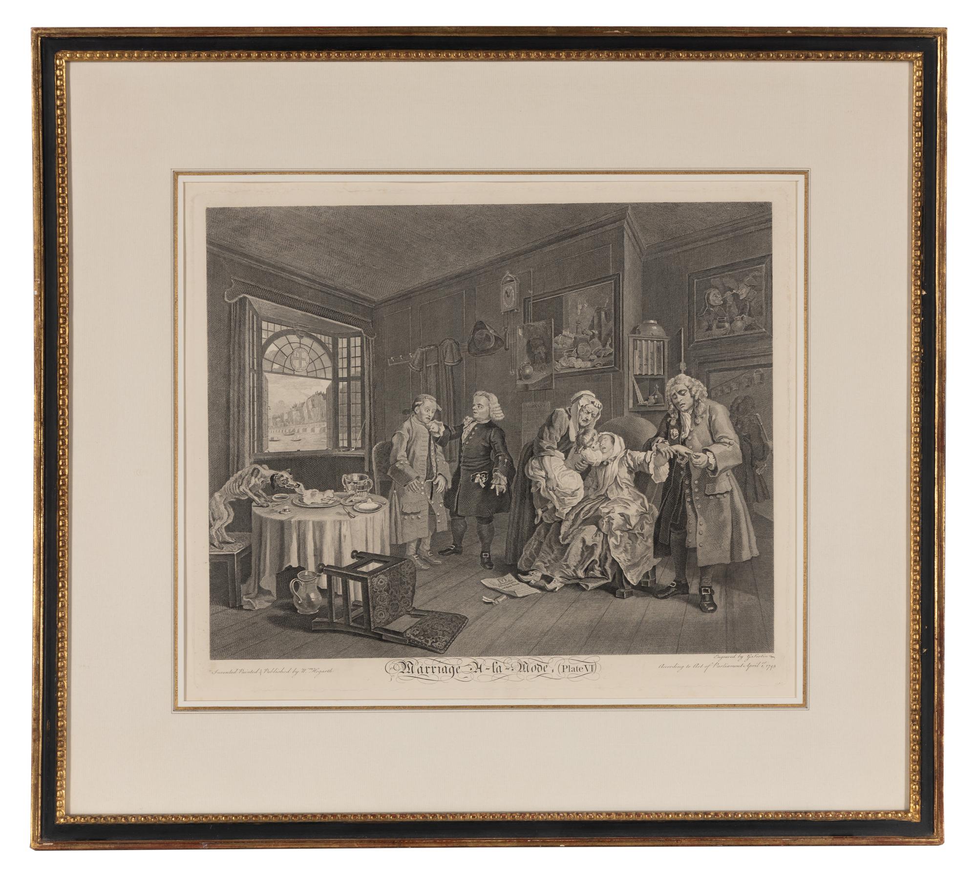 After William Hogarth (English 1697-1764)