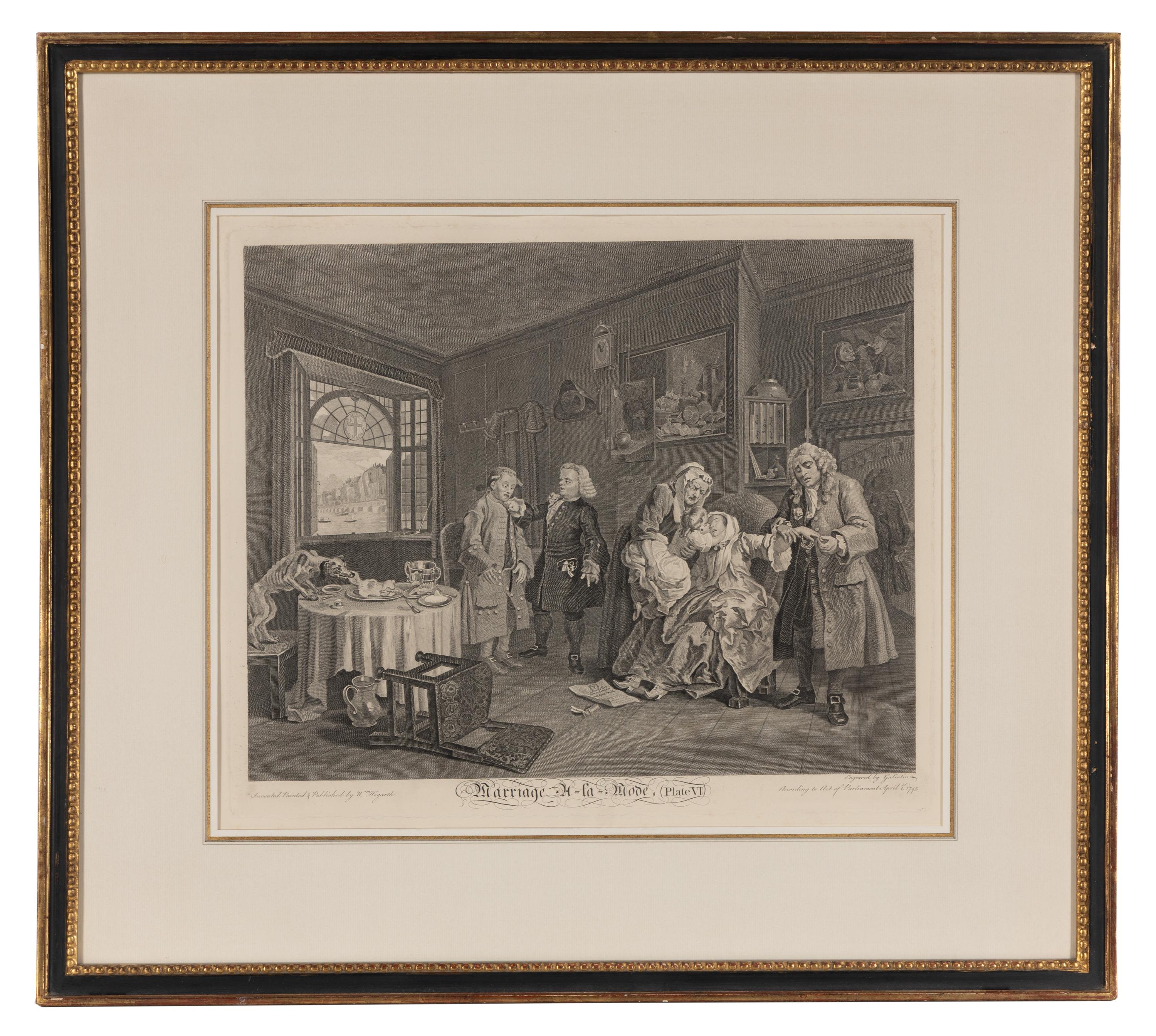 After William Hogarth (English 1697-1764)