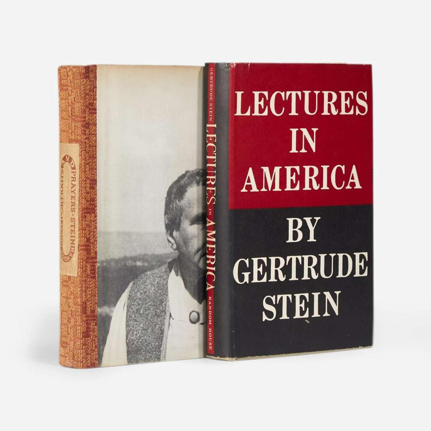 [Literature] Stein, Gertrude Group of 2 Inscribed Titles