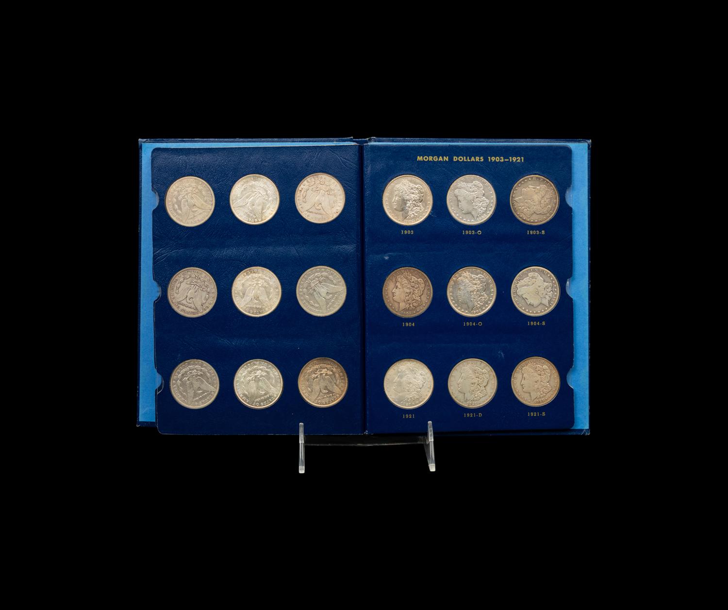 A Near-Complete Set of Ninety-Eight Morgan $1 Coins