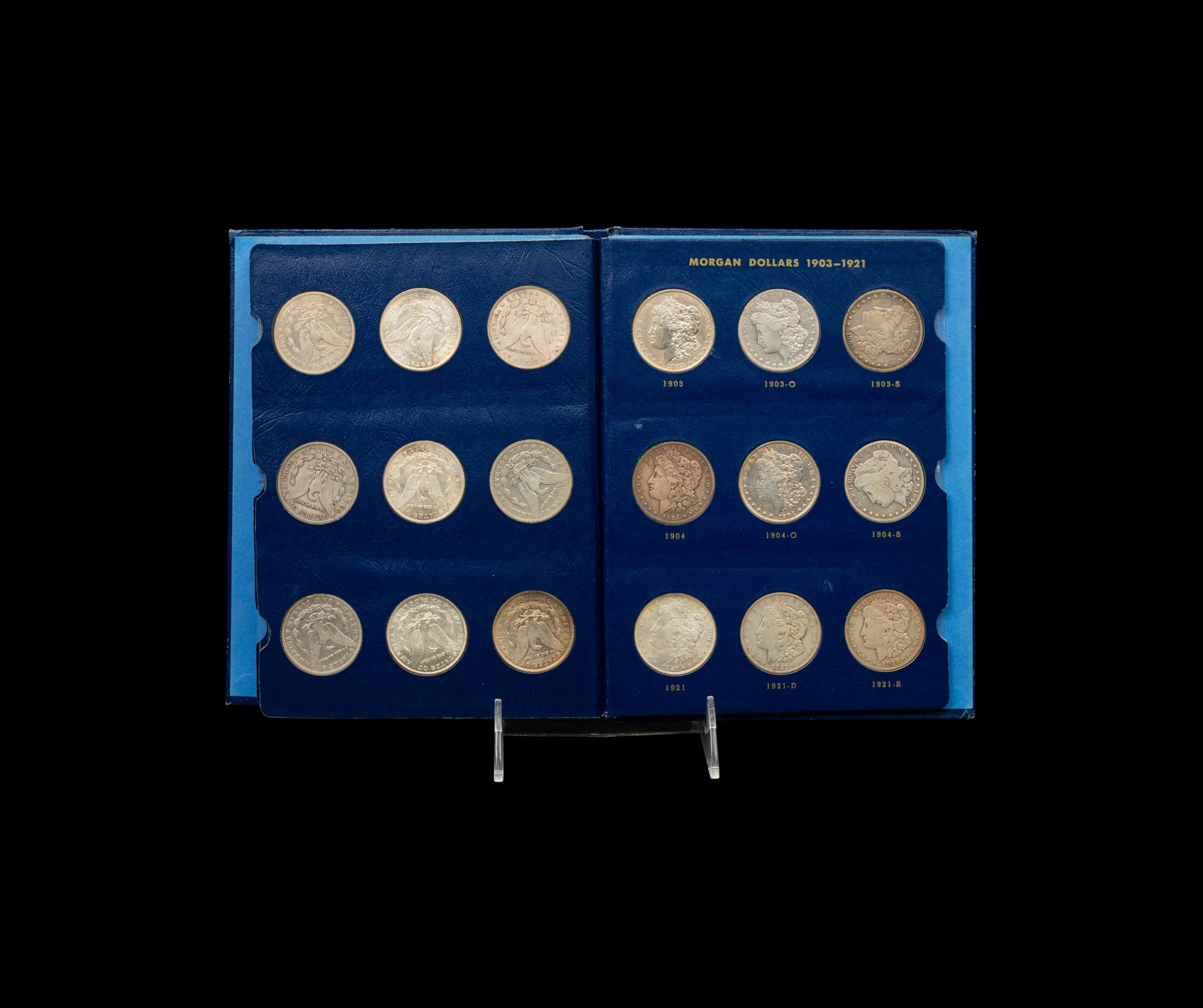 A Near-Complete Set of Ninety-Eight Morgan $1 Coins