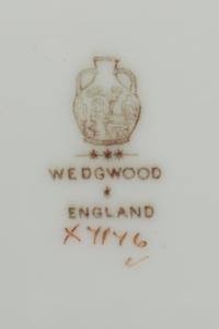 Ten Wedgwood Porcelain Service Plates