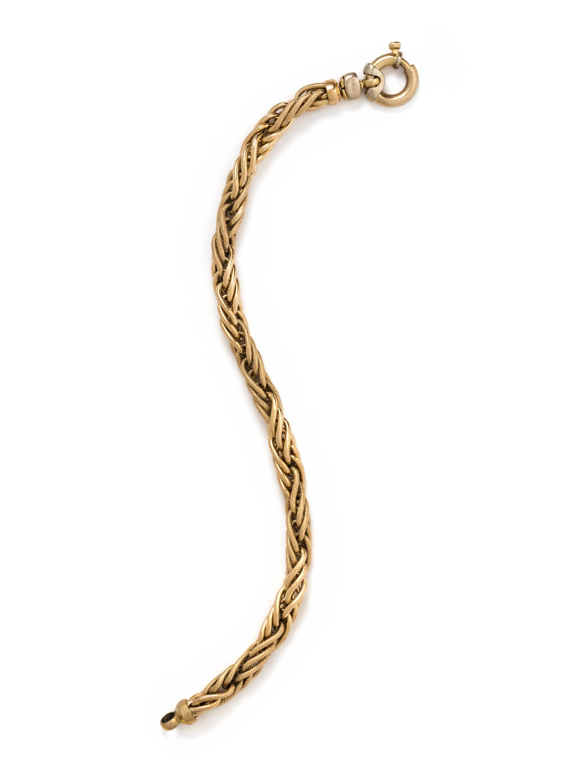YELLOW GOLD BRACELET