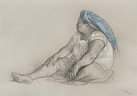Francisco Zuniga 19 1/2 x 27 inches — (Mexican, 1912-1998)