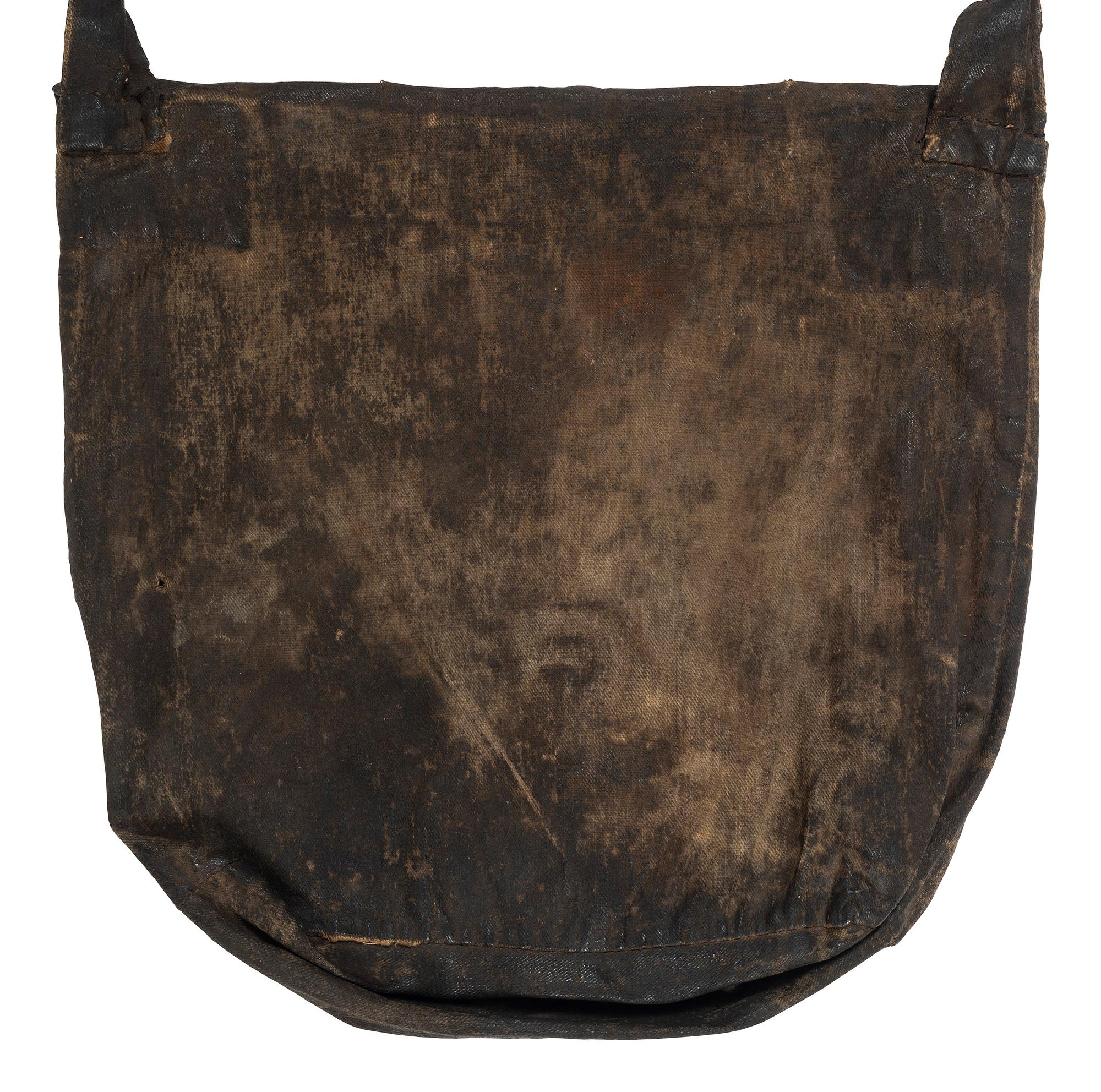 [CIVIL WAR]. US issue haversack with New York Depot inspector stamp.