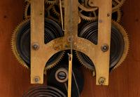 An Ansonia Senator Gilt Metal Mounted Mahogany Mantel Clock