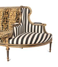 A Louis XVI Style Canapé à Confidante